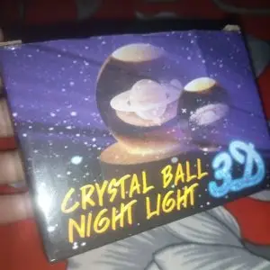 Crystal Ball Night Light 3D
