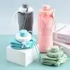 2026/07/1000272682-1.jpg Silicone Foldable Bottle 600 ML (Random Color)
