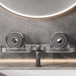 Modern Bathroom Wall-Mounted Storage Shelf