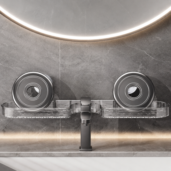 Modern Bathroom Wall-Mounted Storage Shelf